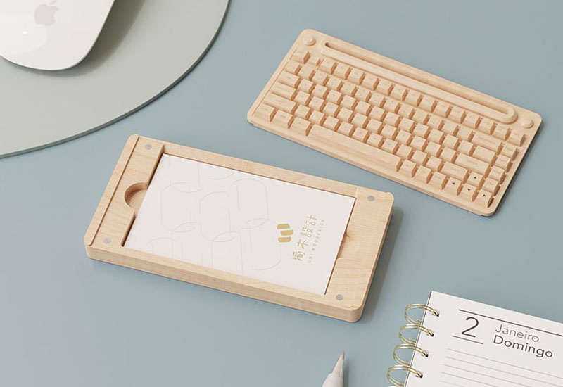 Mini Keyboard 造型名片盒 鍵盤造型名片盒 Keyboard shape business card box